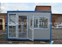 Блок-контейнер 4м, проходная, г.Ставрополь в Выселках