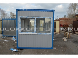 Блок-контейнер 4м, проходная, г.Ставрополь в Выселках
